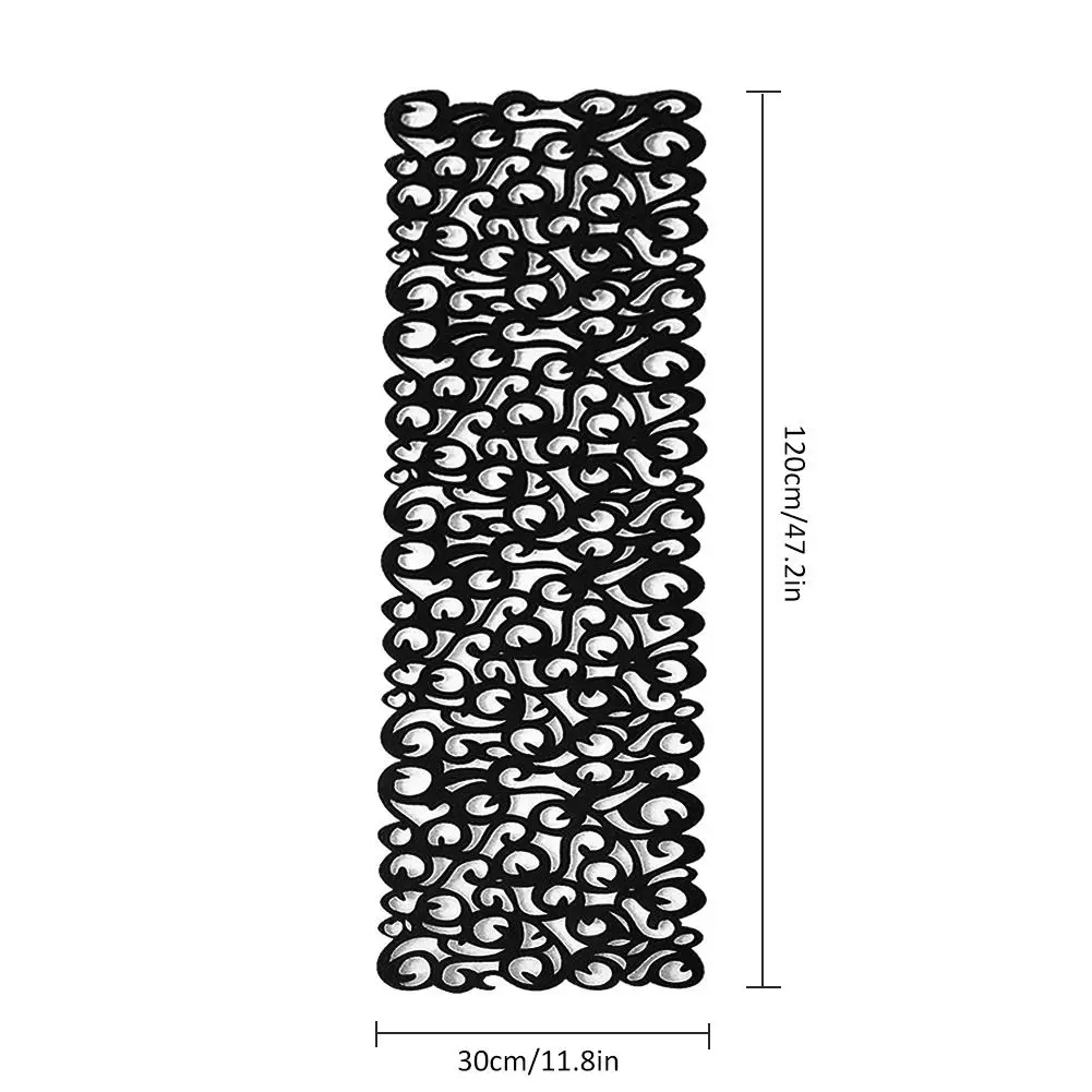 Ажурная скатерть из полиэстера Свадебная вечерняя приемная Банкетная синяя