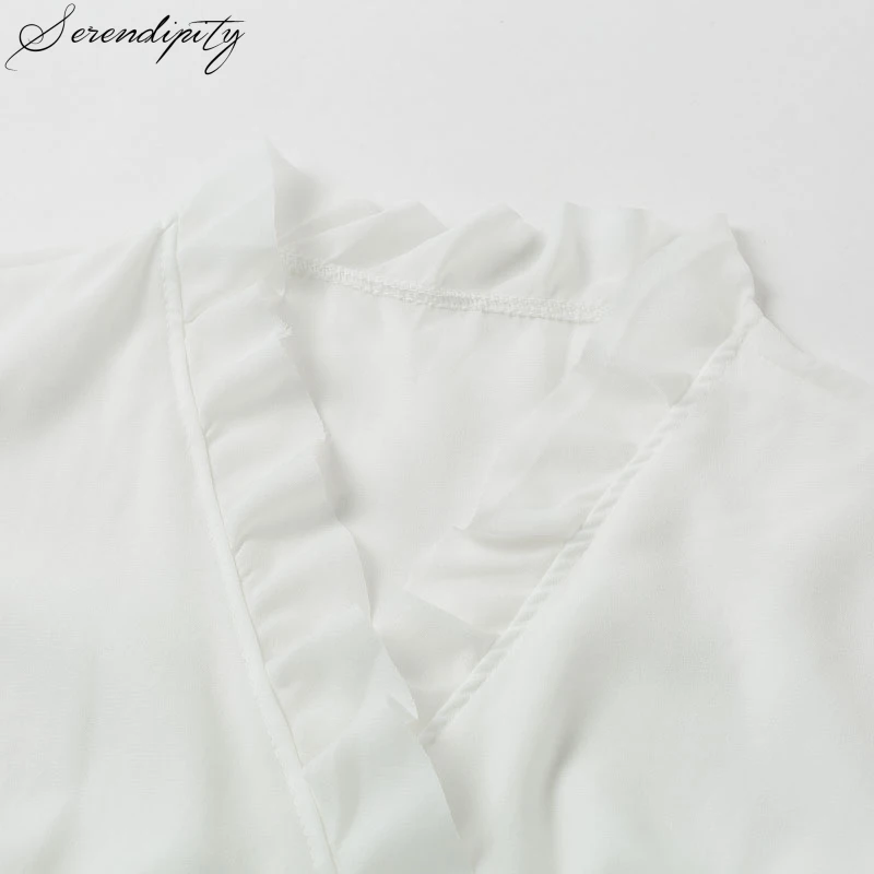 SRDP богемное гофрированное женское платье с v образным вырезом подкладочное