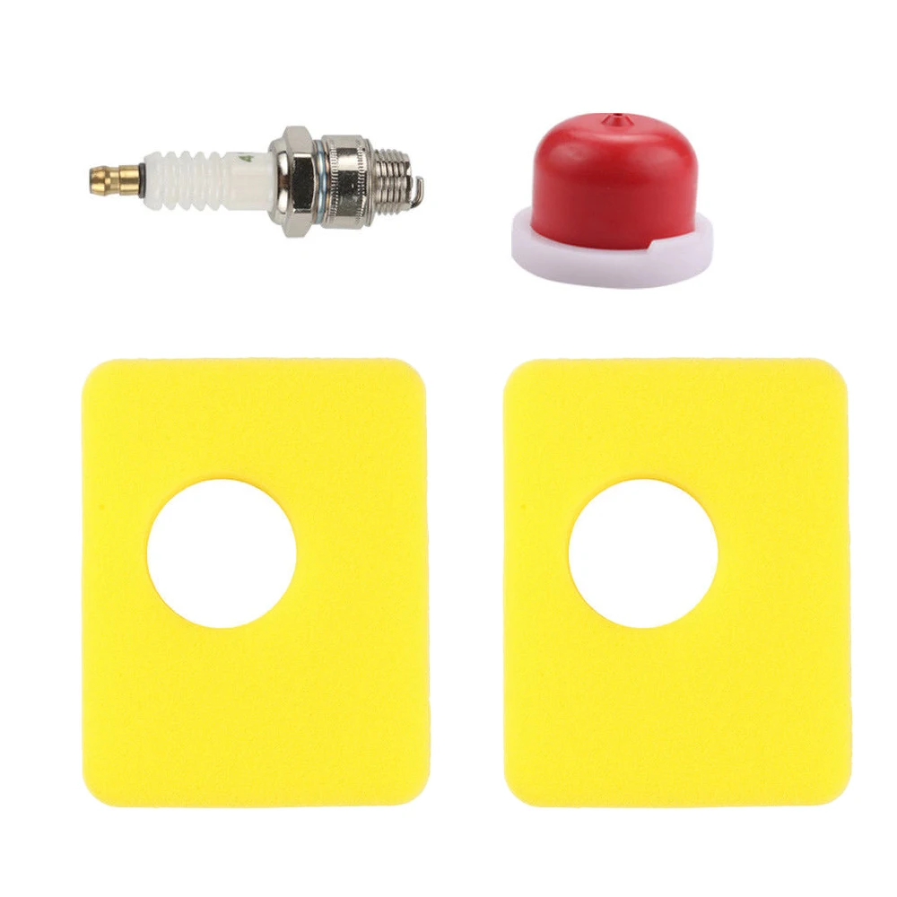 Газонокосилка воздушные фильтры Свеча зажигания ДЛЯ Briggs & Stratton 450e 500e Series садовый