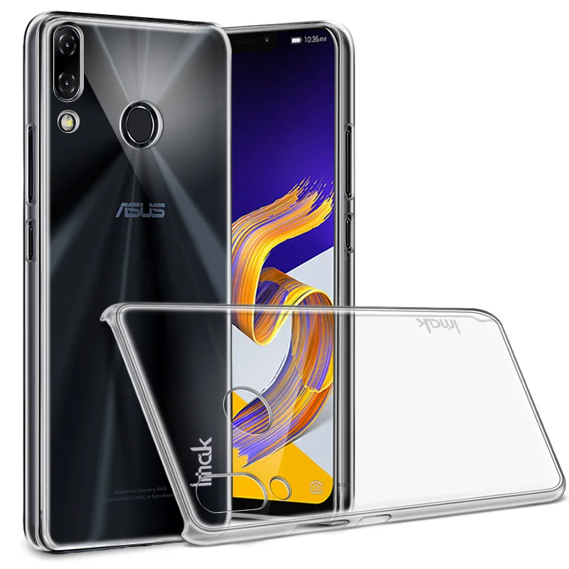 For ASUS Zenfone 5 5Z Case ZE620KL ZS620KL Imak Hard Cases Transparent Clear Protective Back Cover crystal phone shell |