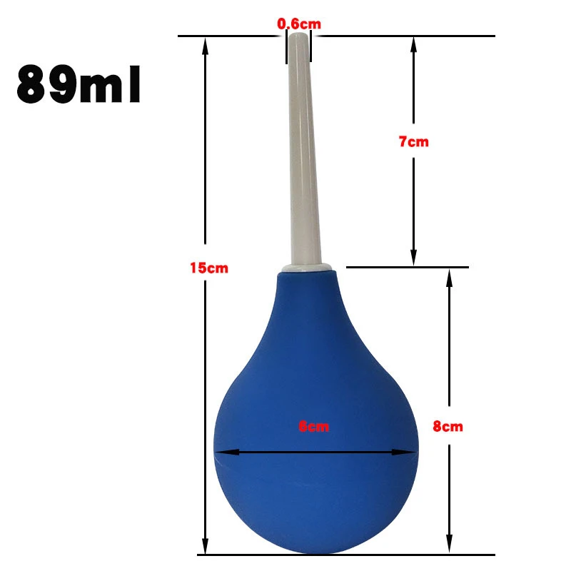 Silicone Ball Enema Intestine Cleaner 89ml/160ml/224ml/310ml Anal Washer Ass Sex Toy Products |
