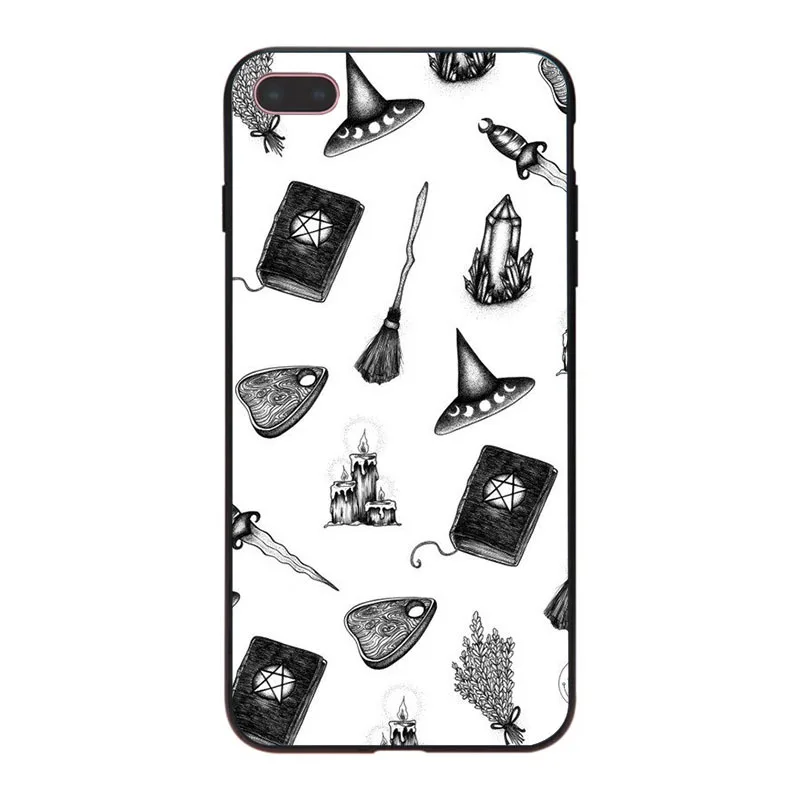 MaiYaCa Girly Pastel Witch Goth дизайнерский высококачественный чехол для телефона iPhone 8 7 6 6S Plus