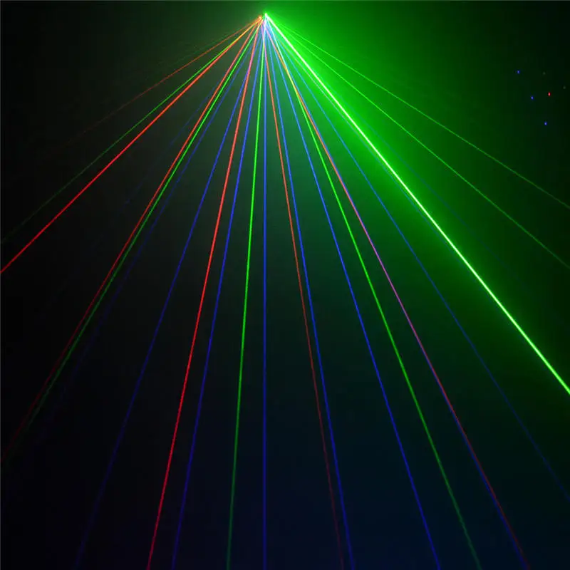 AUCD Mini 3 Eyes RGB лазерная Акула движущиеся фары 11 CH DMX диско вечерние DJ шоу луч Луч луч сканирование проектор сценическое освещение DJ-3H