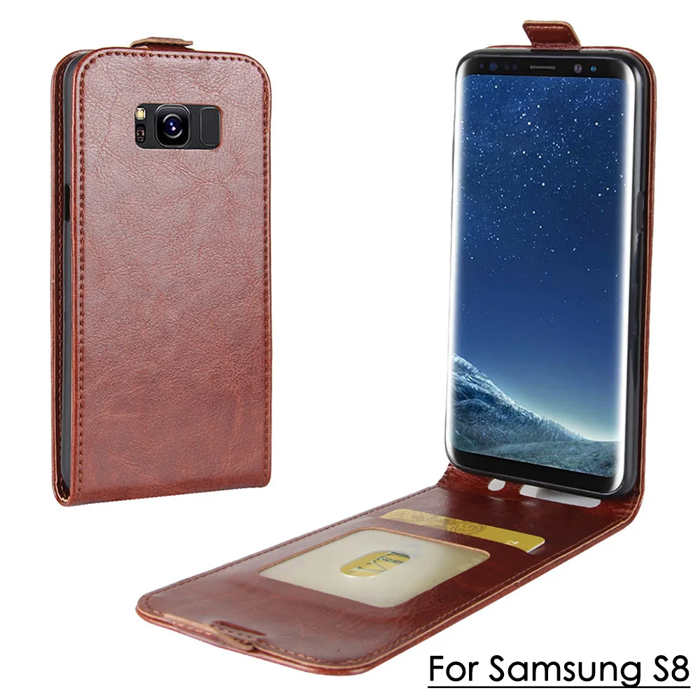 JONSNOW Флип кожаный чехол для samsung S8 S9 телефона Galaxy Note 8 флип плюс Примечание 9 с