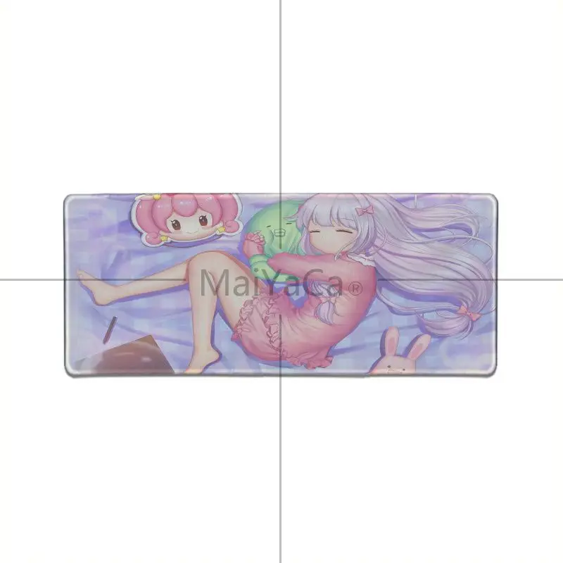 Lock Edge 30x80cm MaiYaCa Eromanga-sensei Izumi Sagir Imouto милый игровой коврик для мыши в стиле аниме для девочек, для ноутбука, мягкий резиновый Профессиональный коврик для мыши в стиле аниме - Цвет: Lock Edge 30x80cm
