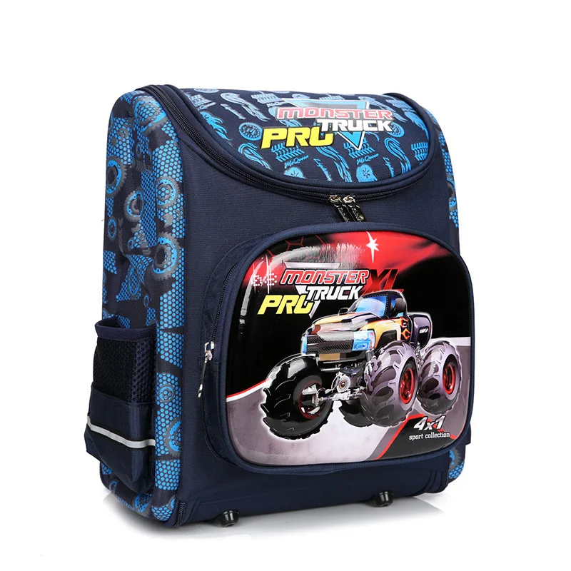 Детский школьный рюкзак для девочек и мальчиков с ортопедической сумкой для начальной школы и рисунком.