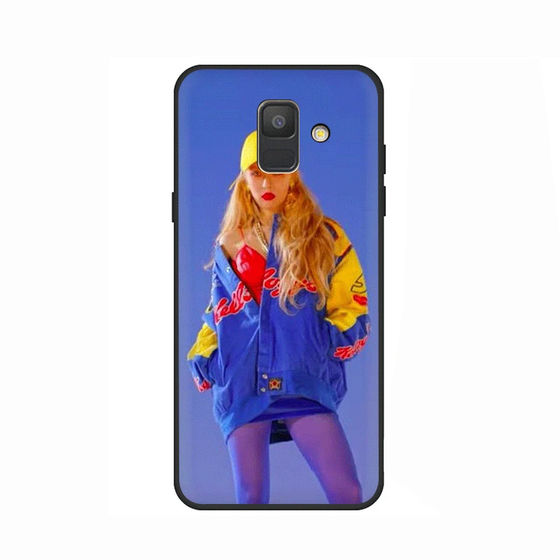 B15 HyunA Ким Мягкий силиконовый чехол для телефона для samsung GaLaxy A3 A5 A6 A7 A8 A9 A10 A30 A40 A50 A70 J6 - Цвет: B15