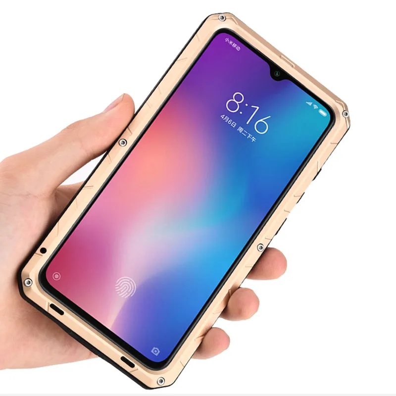 Чехол для Xiaomi Mi 9 Mi9 металлический корпус из авиационного алюминиевого сплава с