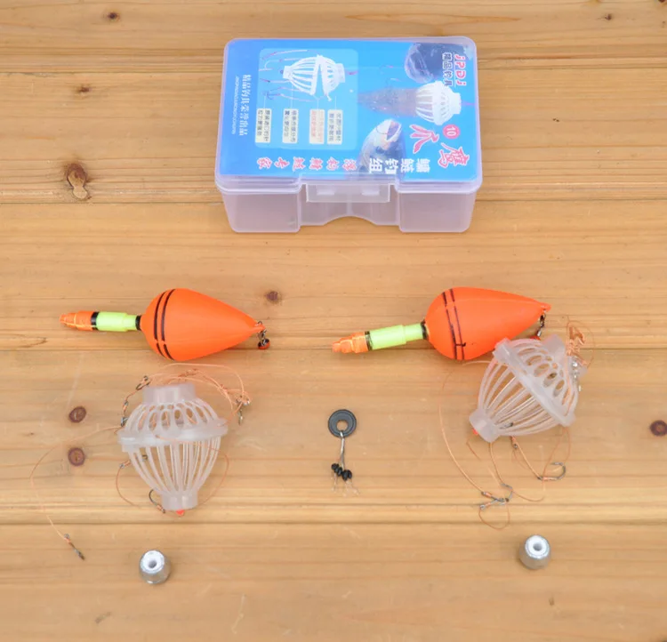 2 Sets In Box Water Monster Silver Carp Bighead Rig Hook Set Head Swivels Lead Weight Fishing Tackle | Спорт и развлечения