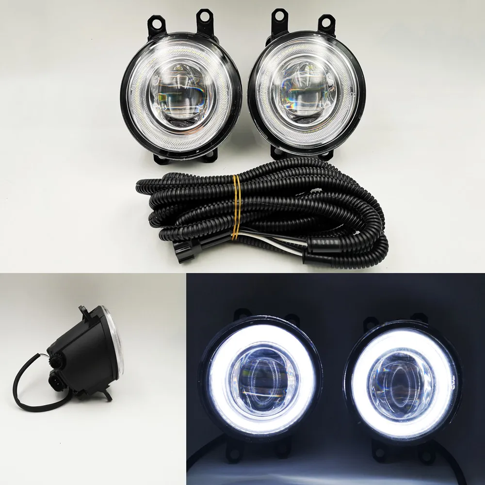 CSCSNL 1 Set/pair 12V автомобильный светодиодный Ангельские глазки DRL Противотуманные