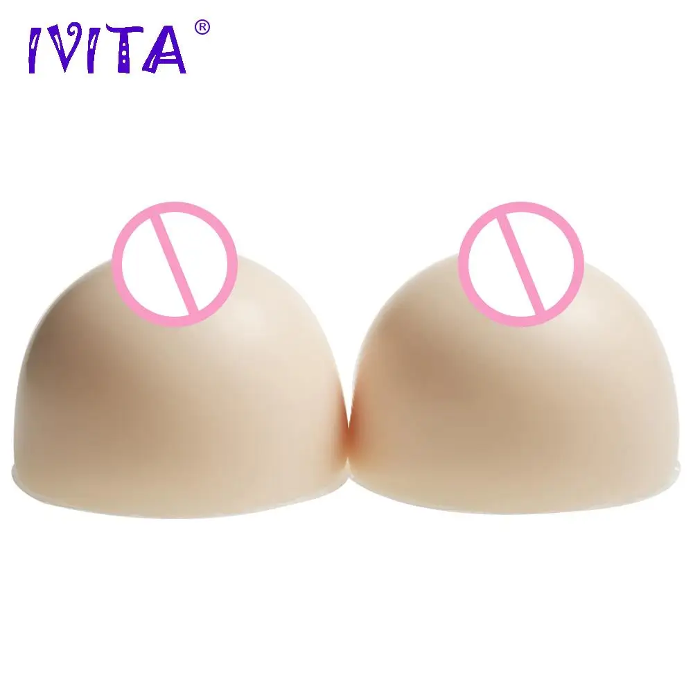 IVITA 3600 г реалистичные силиконовые искусственные груди формы накладные для