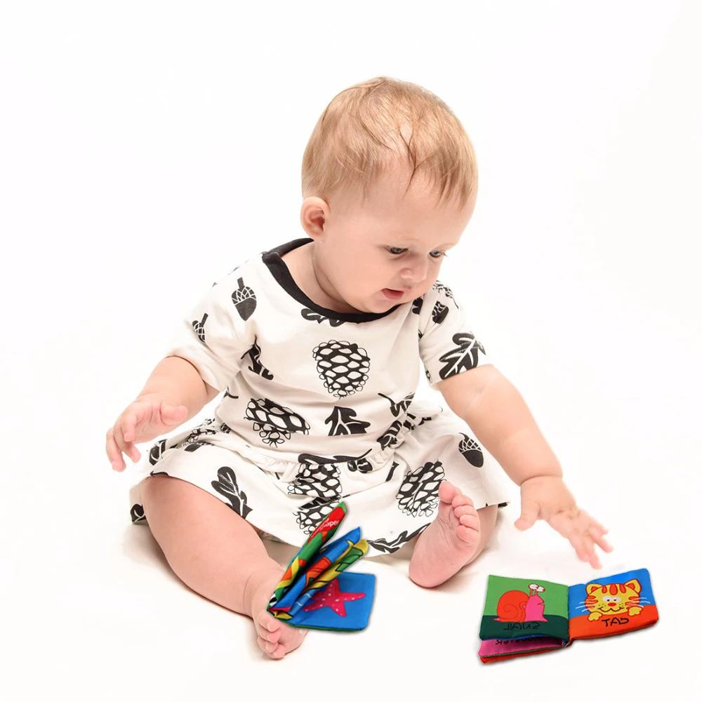 Niuniu Daddy 6 моделей детские игрушки книжки из мягкой ткани Монтессори Детские