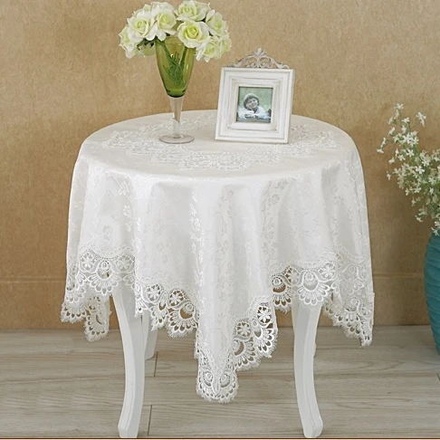 Кружевная скатерть из полиэстера 85 х85 см | Дом и сад