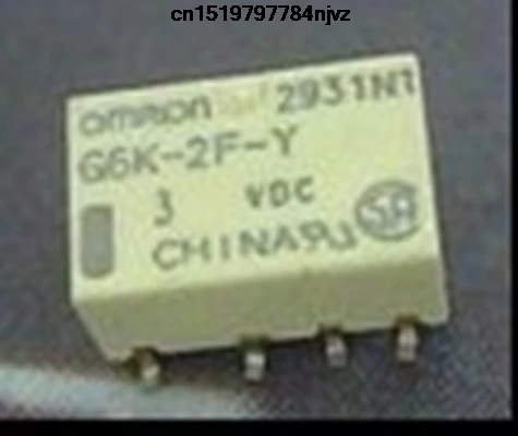 Реле G6K 2F Y 12VDC 3VDC 1A 8Pin 5VDC 24VDC 3V 5V 12V 24V 10 шт.|Интегральные схемы| |