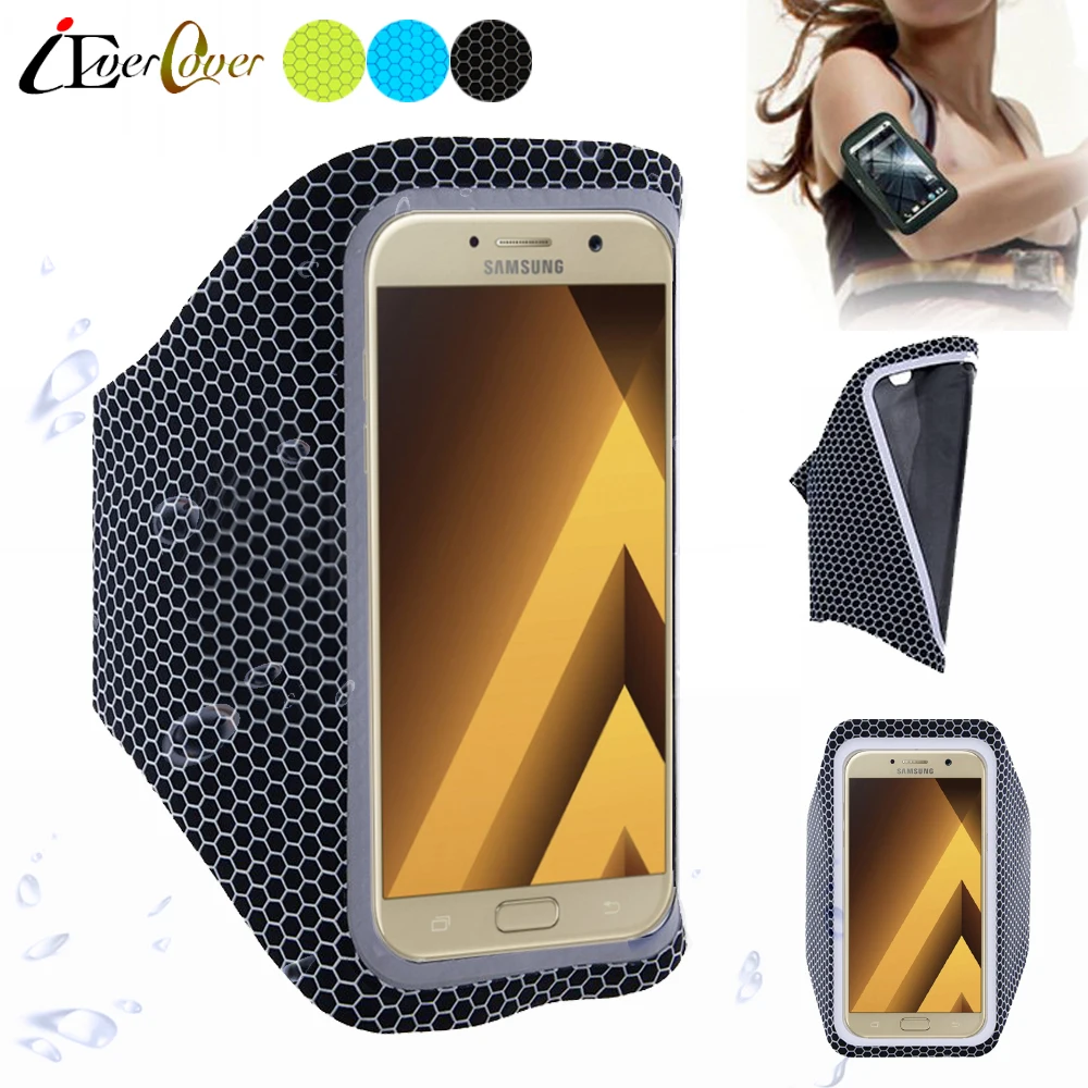 Спортивный ультралегкий чехол на руку для Samsung Galaxy A3 2017 A320F / J3 Emerge J327P J5 Prime G570F /J2 Pro
