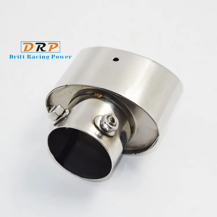 1 шт. наконечник выхлопной трубы из нержавеющей стали одинарная выхлопная труба