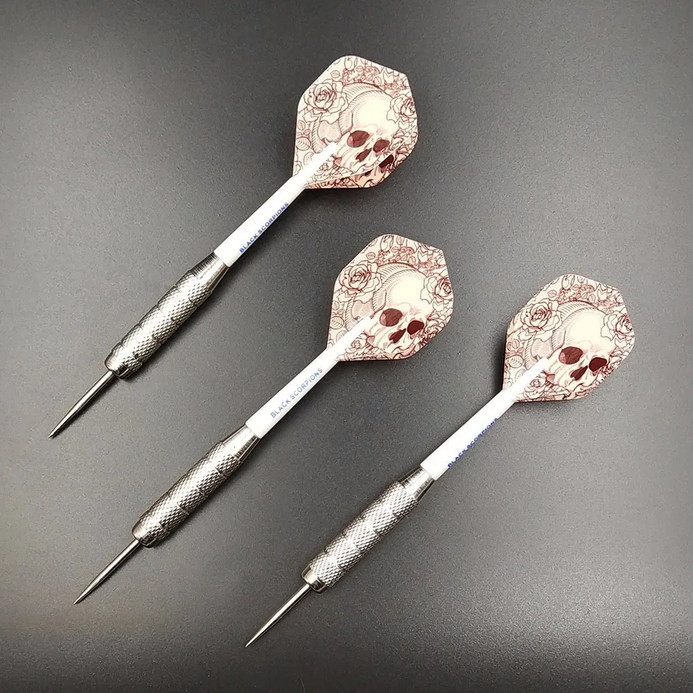 Fox Smiling 3 шт. 22g профессиональные стальные наконечники для дротики с нейлоновые