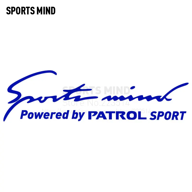 Настраиваемые автомобильные светоотражающие наклейки Sports Mind для стайлинга
