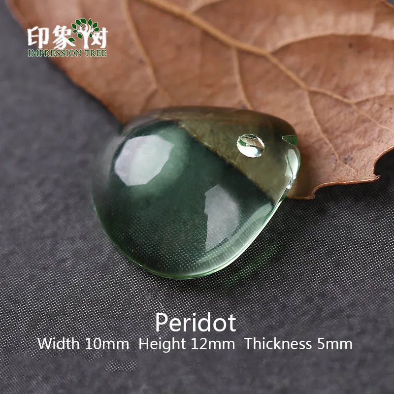 Peridot 10pcs Стеклянные кабошоны в форме капли, 10 шт., 10х12 мм, кристаллические бусины в форме цветущих цветков и лепестков цвета опала ручной работы для изготовления ювелирных украшений, модель 16015 - Цвет: Peridot 10pcs