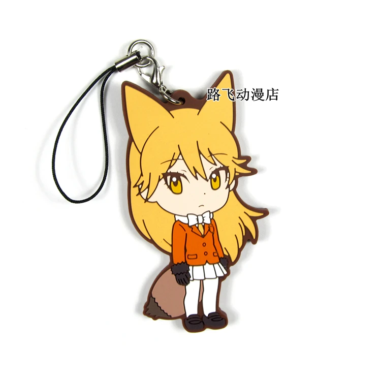 Kemono Friends Королевский Пингвин Aptenodytes Forsteri аниме модель Фигурка мобильный телефон школьный резиновый брелок Подвеска 6 см