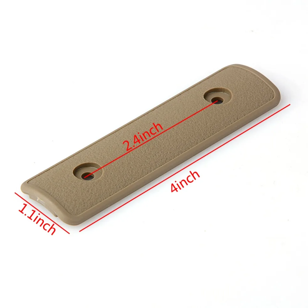 3 шт./компл. Тактический 4 &quotKeymod Rail Handguard Panel Cover Key Mod защитные полимерные Охотничьи