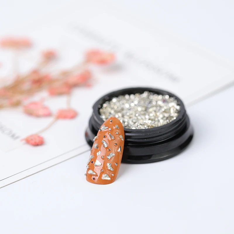 03 Украшения для дизайна ногтей смешанный Блеск Мини жемчуг Циркон коробка 3D маникюрный аксессуар металлический корпус Камень Стразы ювелирные изделия для доски - Цвет: 03