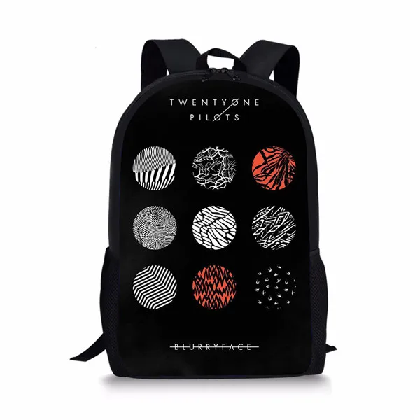 ALP218C Thikin Twenty One Pilots рюкзак для детей школьная сумка для дошкольников книжная сумка для мальчиков и девочек Дорожная сумка на плечо для женщин Mochila - Цвет: ALP218C