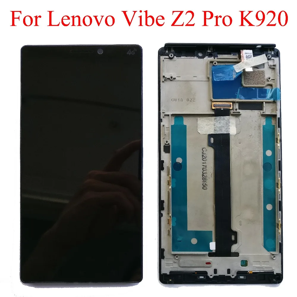 Оригинальный 6 0 дюймовый новый ЖК-дисплей для Lenovo Vibe Z2 Pro K920 сенсорный экран