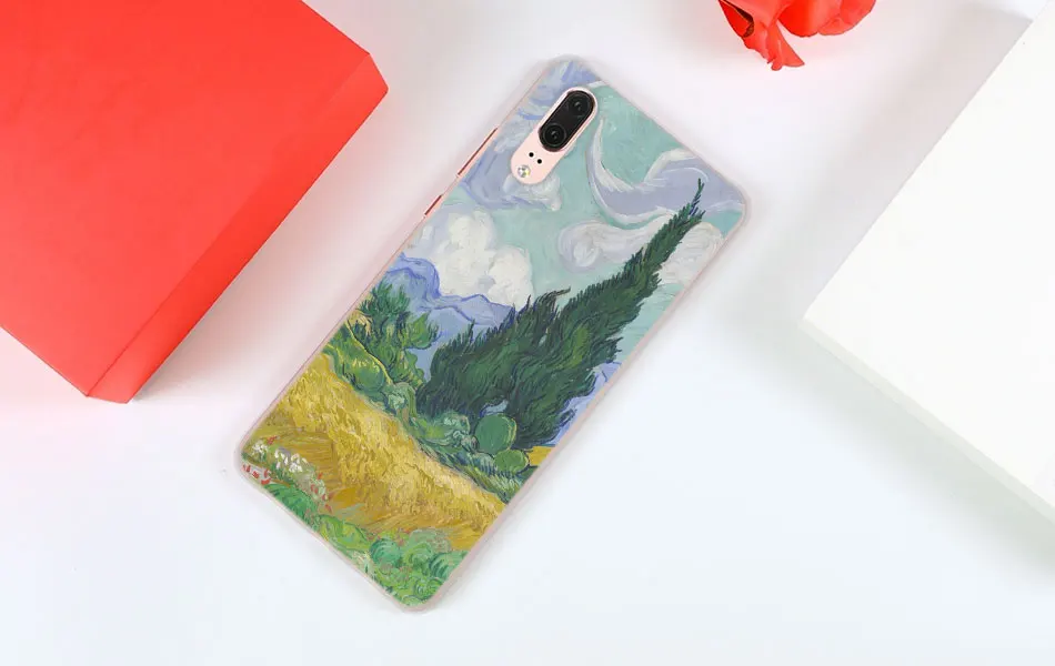 Чехол Ван Гог Звездная ночь для huawei P30 P20 Lite P10 Lite mate 10 Pro 20 Lite жесткий чехол для телефона