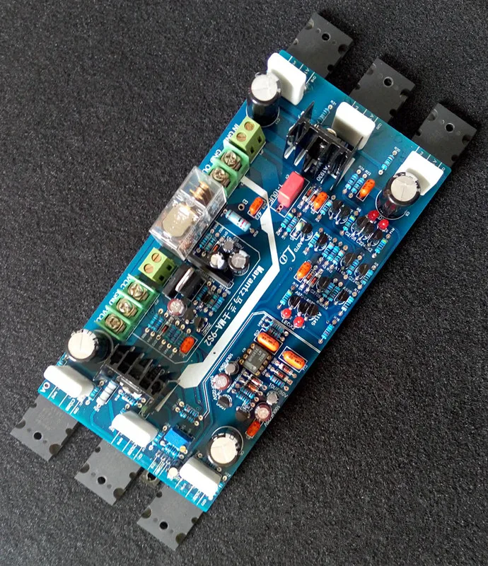 Ma9s2 ma 9s2 250 Вт 4R 2sa1943 2sc5200/NJW0281 NJW0302 marantz после усилитель класса доска с DC servo защиты