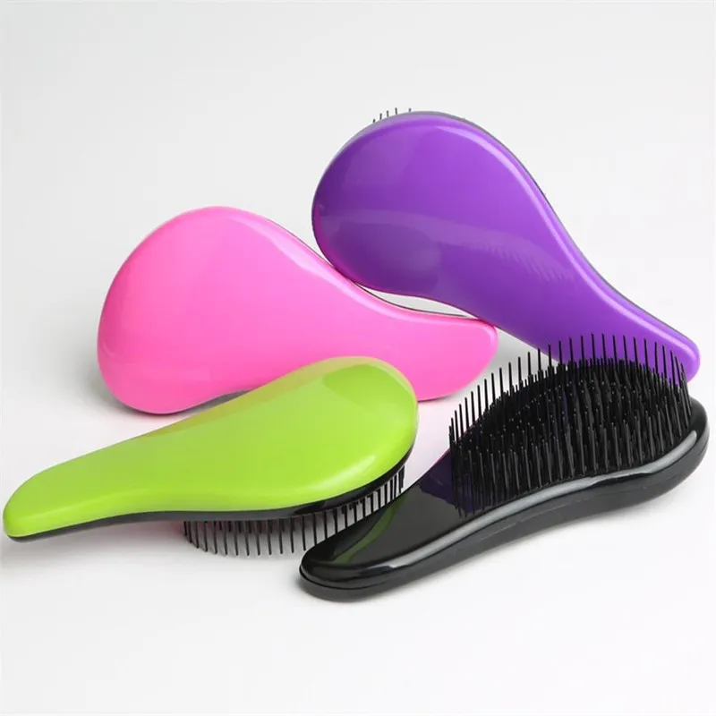 1 шт. щетка для волос кожи головы расческа ручка расчесывания показ Er