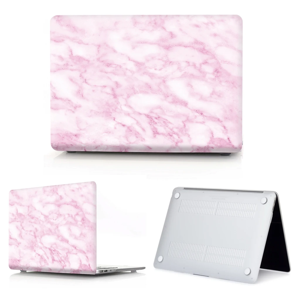 S9 Мраморный чехол для ноутбука Mac Book Pro 13 A2159 Pro retina 11 12 13 15 Touch Bar для macbook Touch ID Air 13 A1932+ клавиатура Covery - Цвет: S9