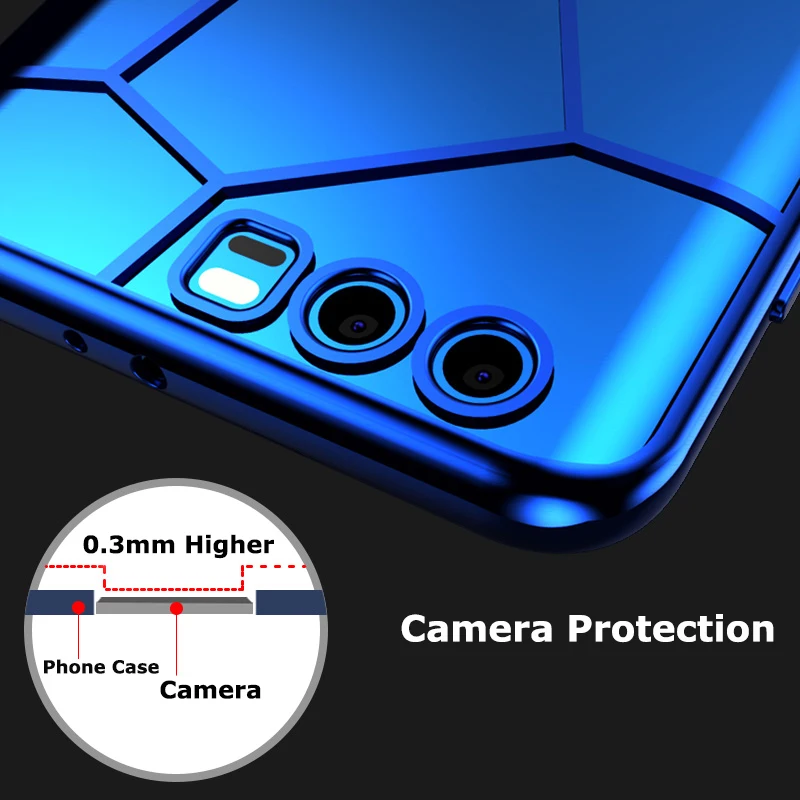 Роскошный силиконовый мягкий чехол на Honor 9 Lite Honer для huawei Чехлы light hauwei Coque |