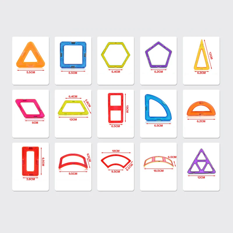 Один Мини Магнитный конструктор модель и строительные игрушки пластиковые