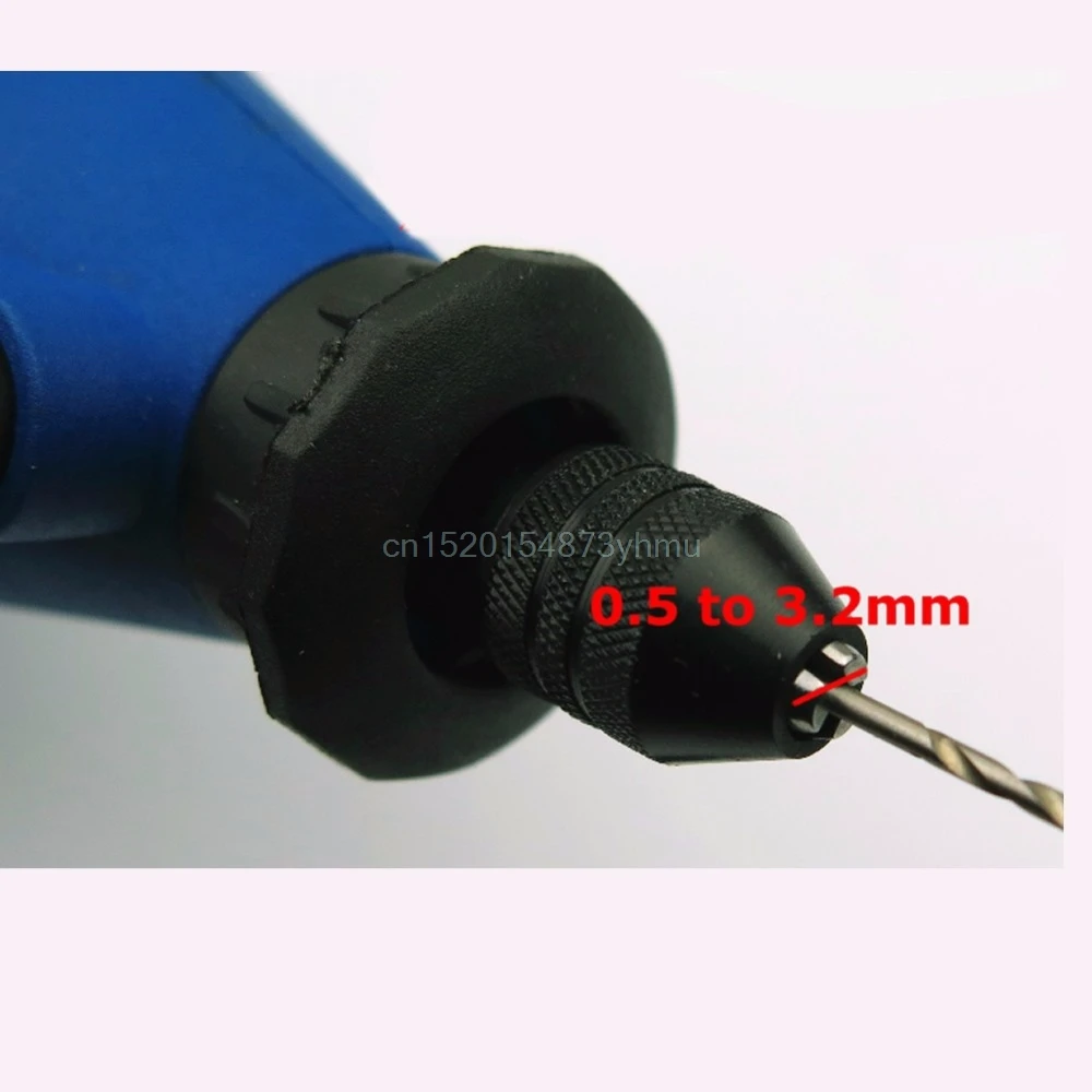 

Nice Multi Chuck Keyless for Fit Rotary Tool 0.5-3.2MM Faster Bit Swaps 7x0.75 #L057# new hot
