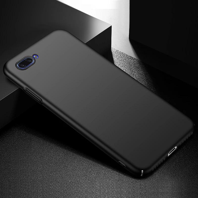 Coque чехол для HuaWei honor 10 Lite 10lite 6 plus Жесткий ПК на роскошный простой матовый Защитная