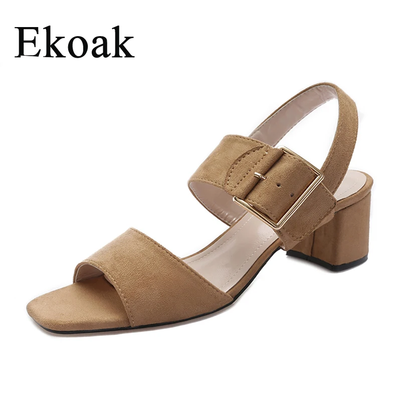 Женские босоножки на высоком каблуке с пряжкой и ремешком|heels sandals women|women gladiator