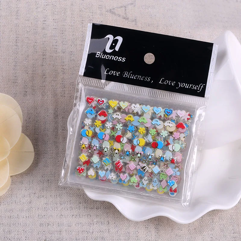 24 шт./компл. переводные наклейки для ногтей цветные виды дизайна красоты маникюр