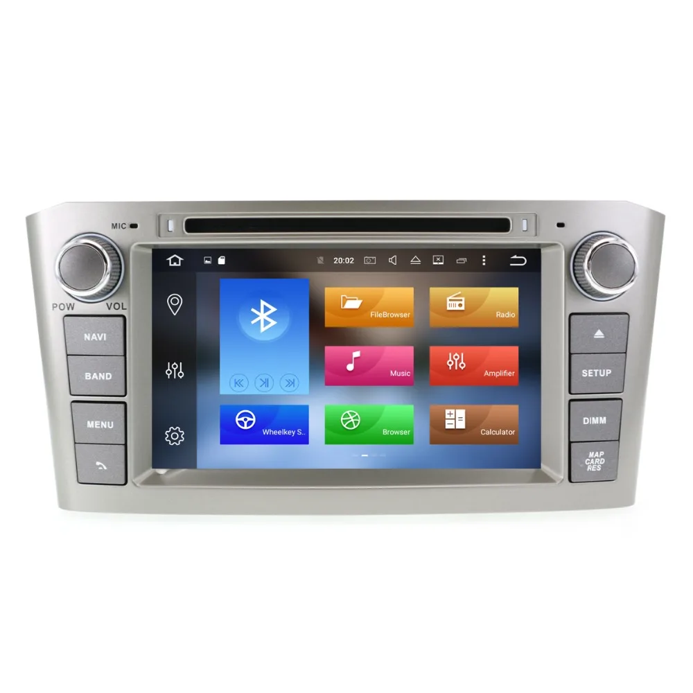 Android 8,1 Радио Стерео gps для Toyota Avensis 2002 2003 2004 2005 2008 автомобильный dvd-плеер навигация Мультимедиа Авто ips