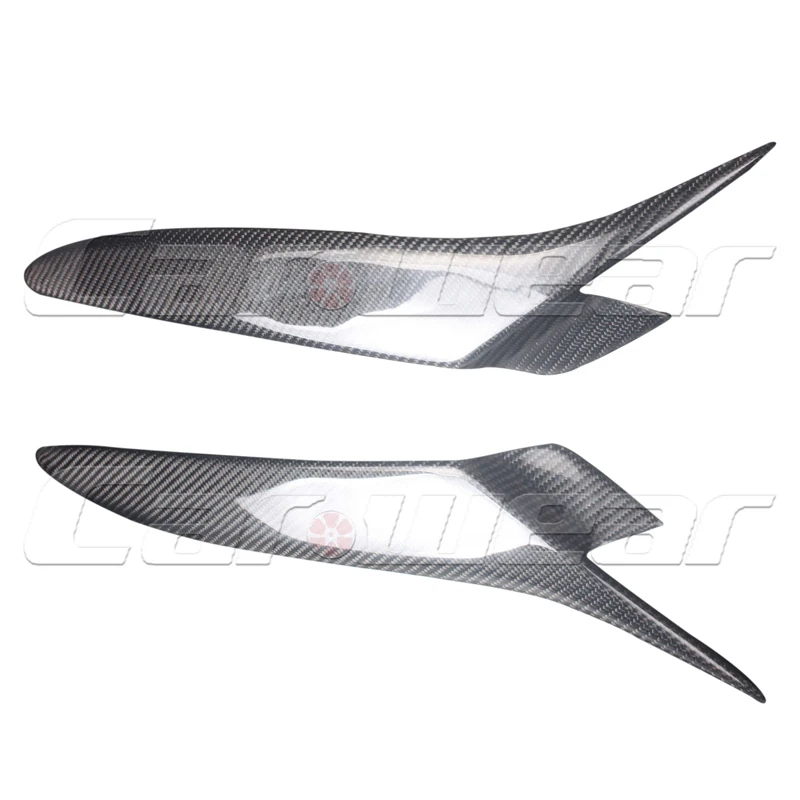 RX 8 RX8 JDM углеродное волокно фары век брови для Mazda 2005 2008|headlight eyelids|carbon fibereyebrow headlights |