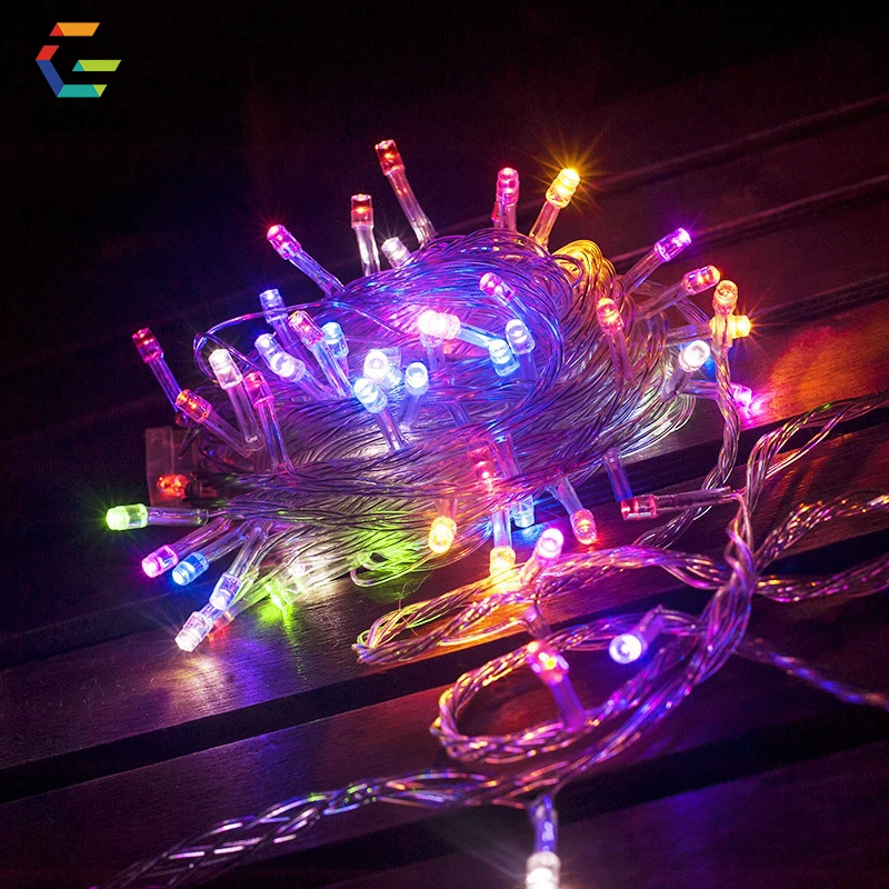 GZMJ 10M/100M Christmas LED String Lights 8 Modes Holiday Fairy Light LED Lights Decoration for Wedding Party Christmas Lights