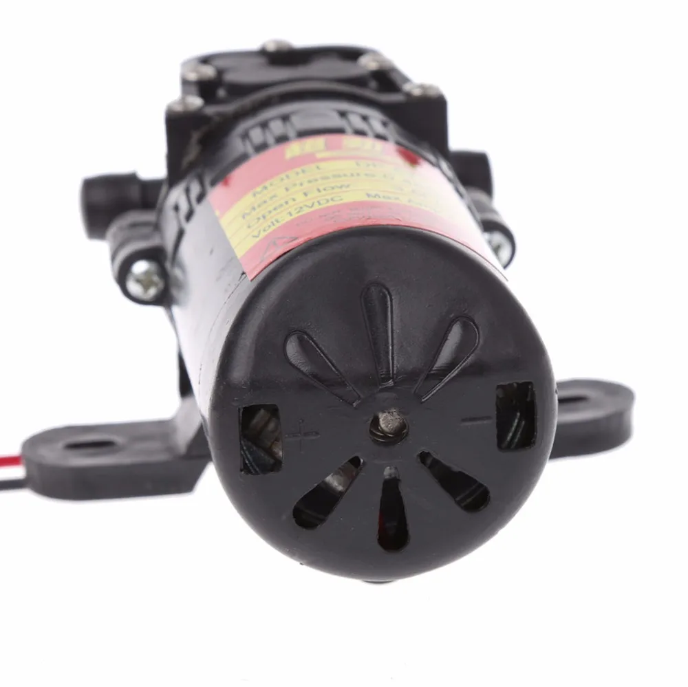 DC 12V 3.5L/мин 0.48MPa 70 PSI диафрагма высокого давления самовсасывающий водяной насос