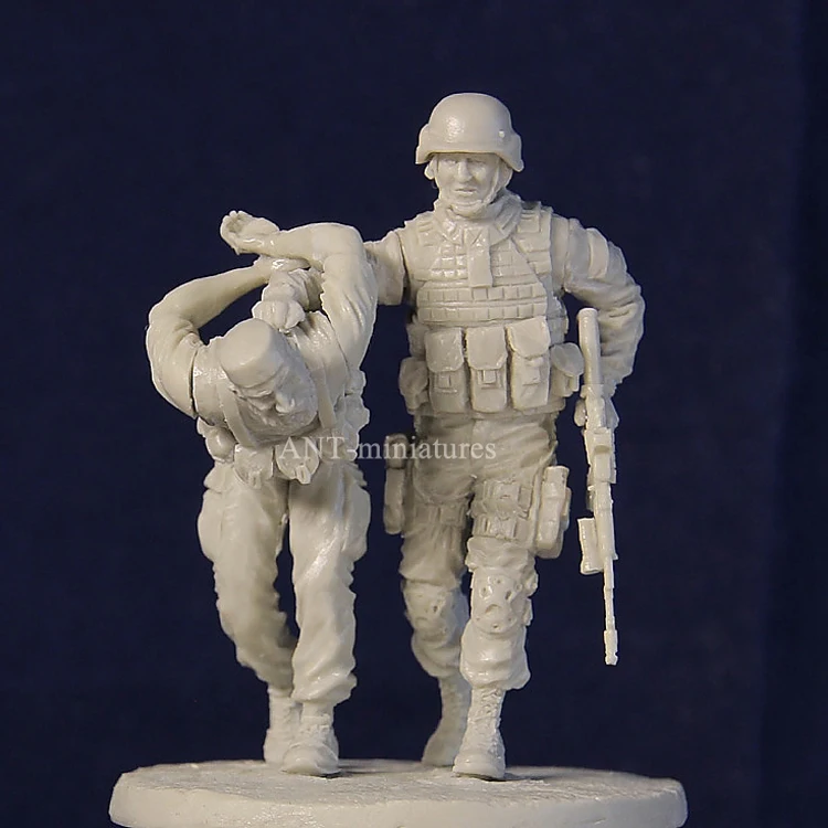 1/35 г. полицейский из FSB Spetsnaz и набор смолы для терактов солдат GK военная тема