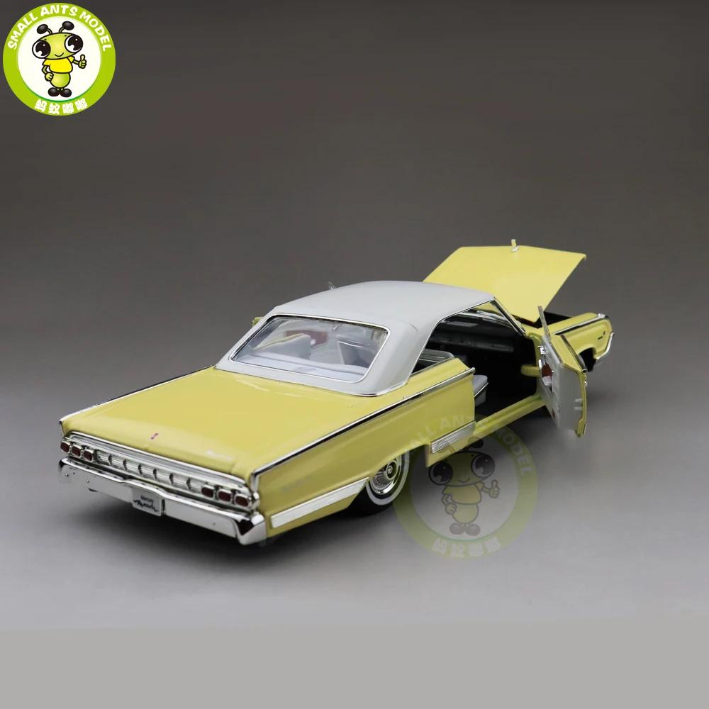 1/18 1964 MERCURY MARAUDER Road Фирменная литая модель автомобиля игрушки для мальчиков и
