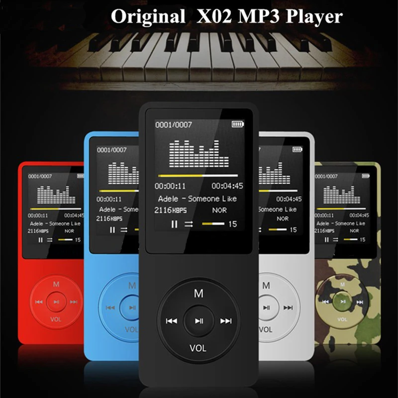 DOITOP 1 8 дюймовый экран Портативный 8G MP3 без потерь HIFI радио бас музыкальный плеер