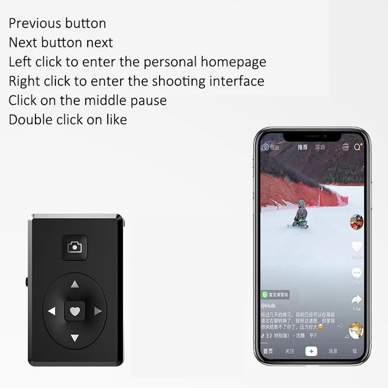 Пульт дистанционного управления с автоспуском Bluetooth 3 0 Для Huawei P20 P30 Pro умный