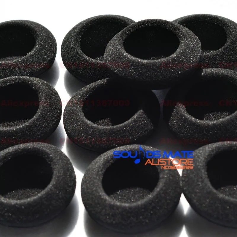 5 Pairs of Foam Ear Pads Replacement Cushion Cover For Plantronics Audio 626 628 310 PC USB Headset Headpone images - 6