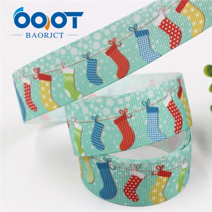 OOOT BAORJCT I-19713-9, 22 мм, 10 ярдов с героями мультфильмов, рождествеская серия корсажные ленты, Аксессуары и украшения в виде банта, своими руками материалы - Цвет: 5