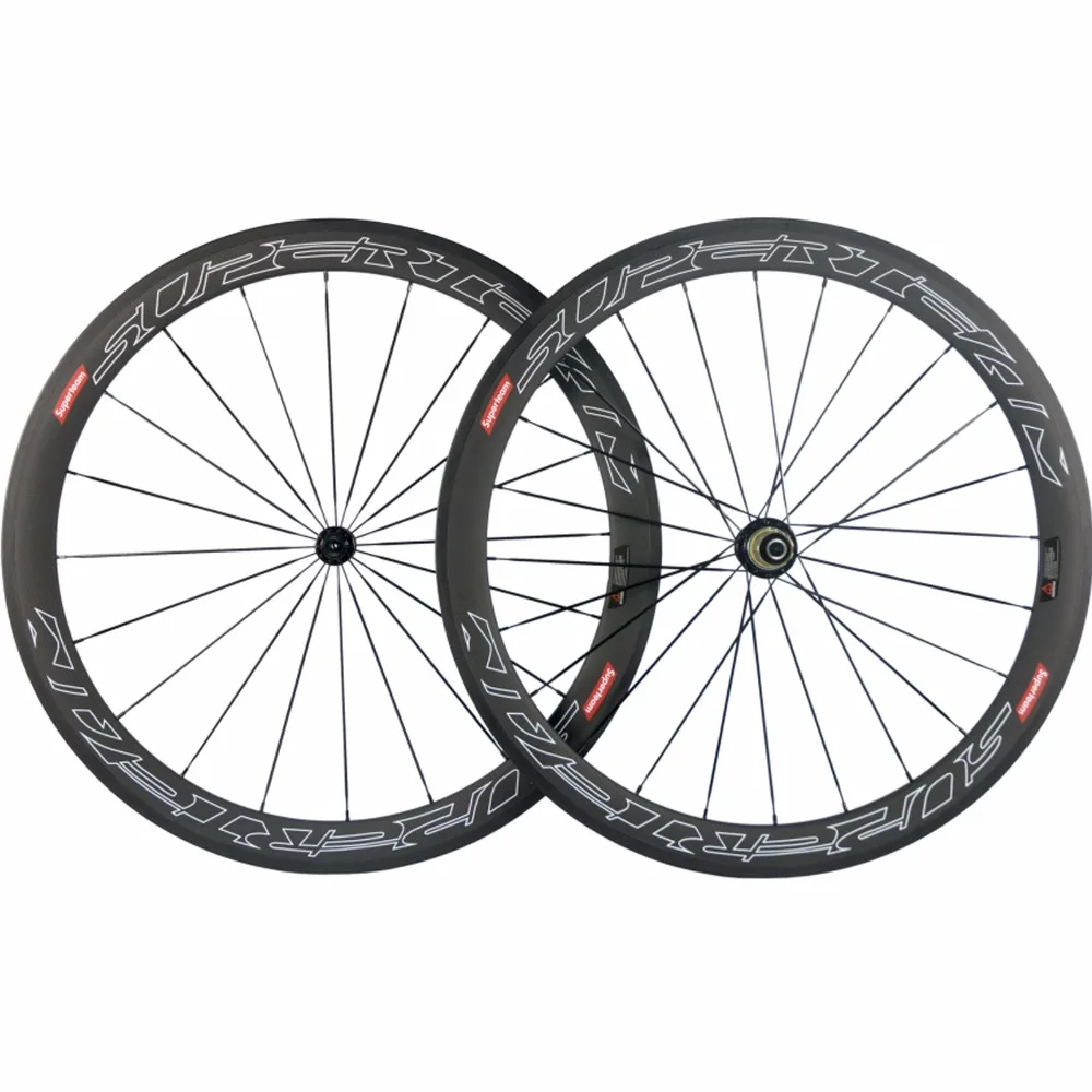 Карбоновые колеса для велосипеда Powerway R13 сверхлегкие внедорожников глубина 50