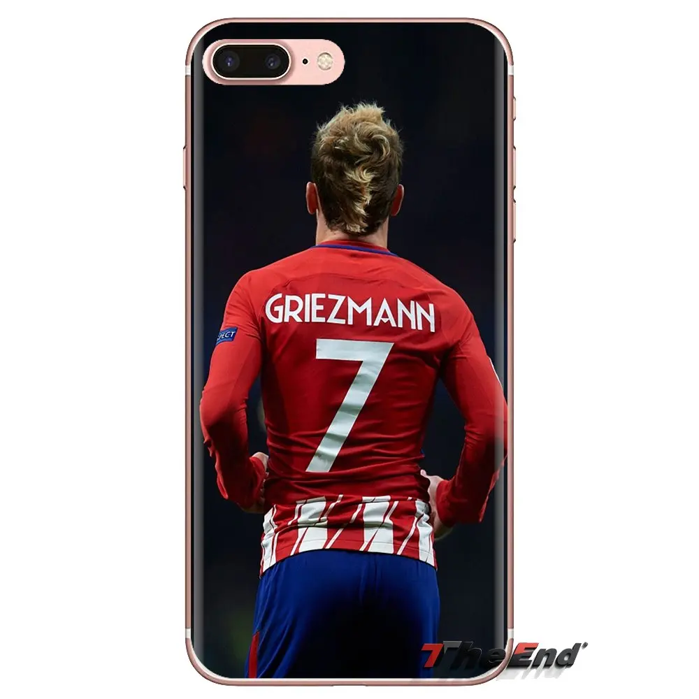 Прозрачные мягкие чехлы для Xiaomi Redmi 4A S2 Note 3 3S 4 4X 5 Plus 6 7 6A Pro Pocophone F1 footballer Antoine Griezmann |